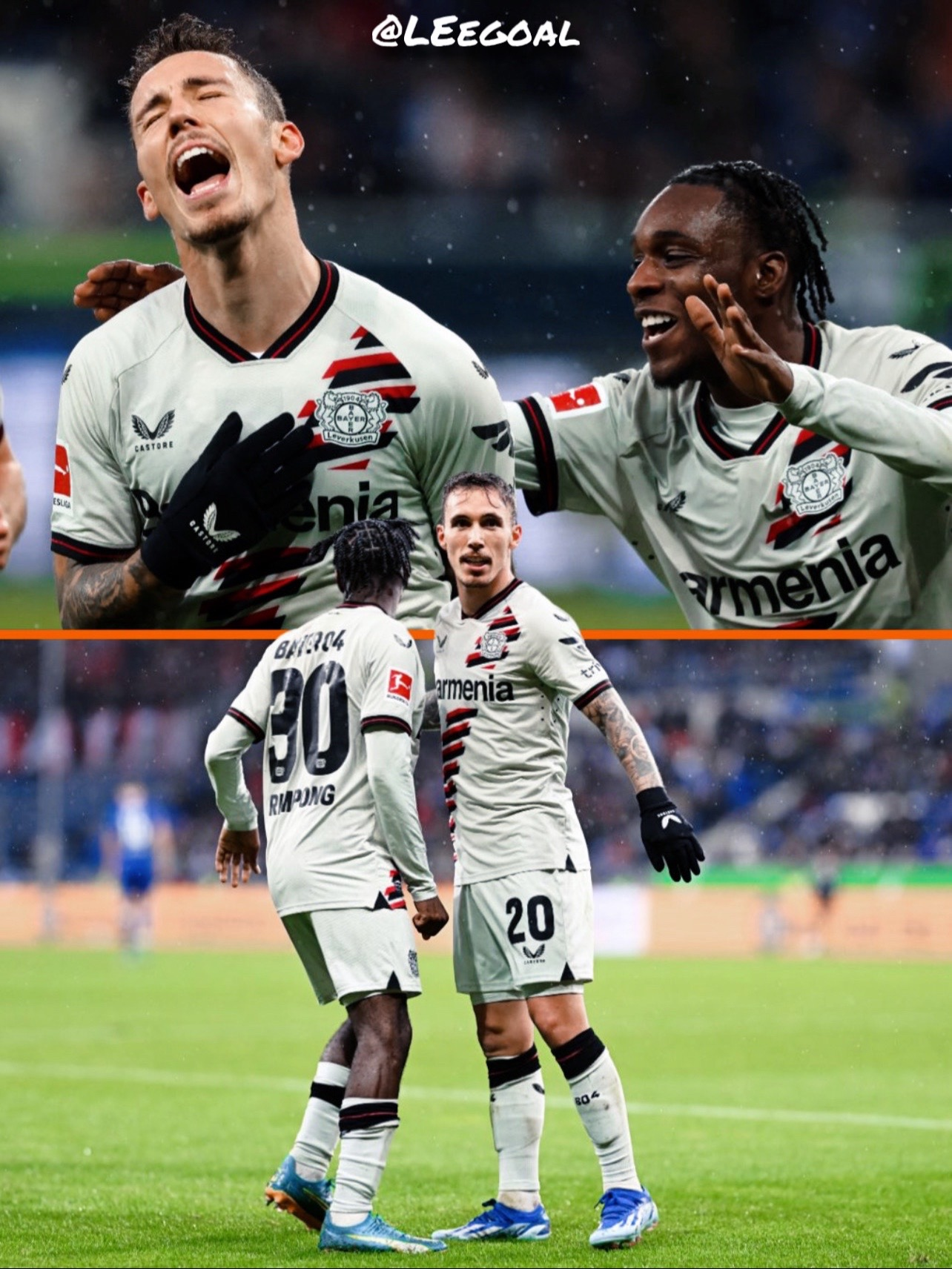 包含勒沃库森战平对手，保持不败走势的词条